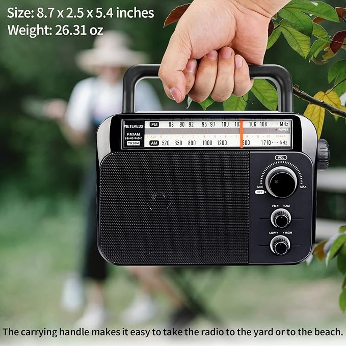 Retevis RT628 Kids Walkie Talkies, Army Toys for 5-13 Year Old Boys Girls, FRS Walkie Talkie, TR604 AM FM Radio, Battery Operated Portable, Plug in Wall, for Senior