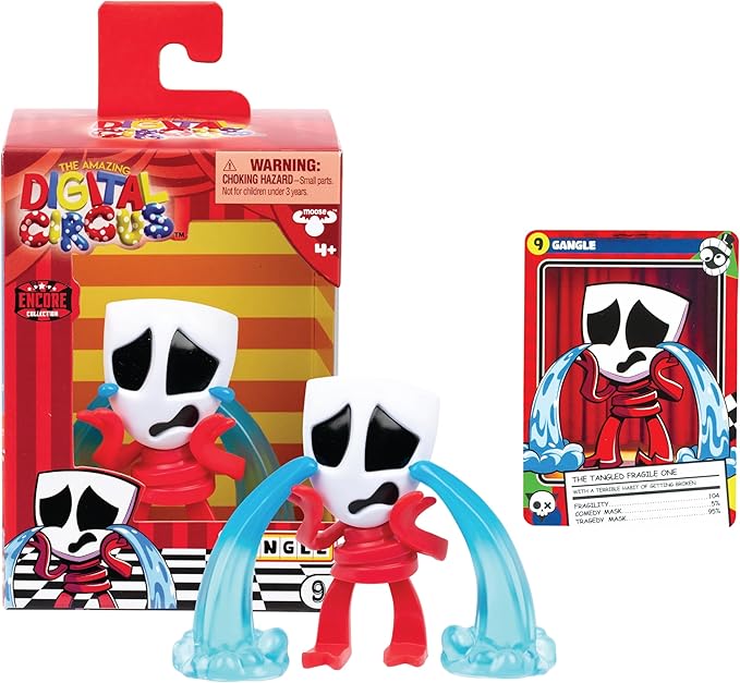The Officially Licensed Gangle Vinyl Figure, Quality 4"/10.1 CM Boxed Collectible Figure with Removable Waterfall Tears & Collector Card, 7 Edition Vinyl Figures to Collect