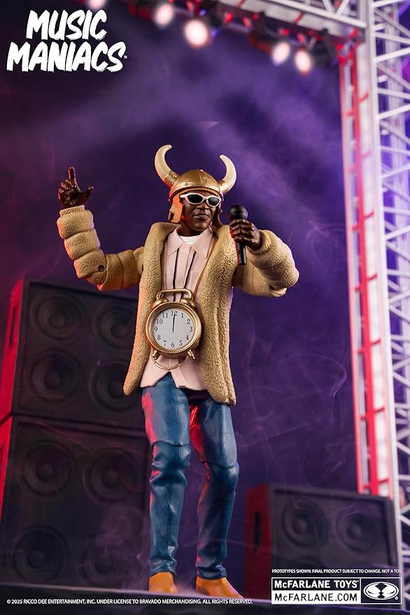 McFarlane Toys - Music Maniacs Hip Hop Flavor Flav 6in Action Figure