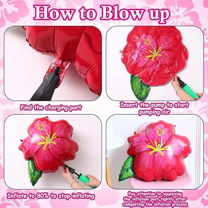 152Pcs Moana Birthday Party Decorations, Hot Pink Orange Macaron Pink Blue Balloons Garland Arch with Hibiscus Foil Balloon for Summer Tropical Luau Hawaii Magic Party Supplies