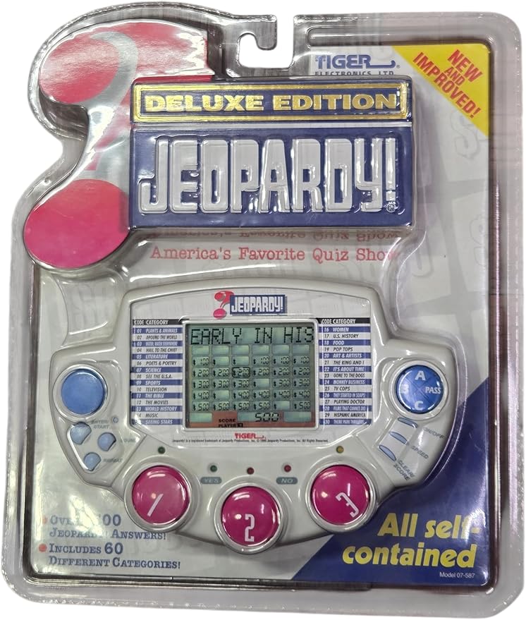 Tiger Electronics Jeopardy Deluxe Edition Electronic Game