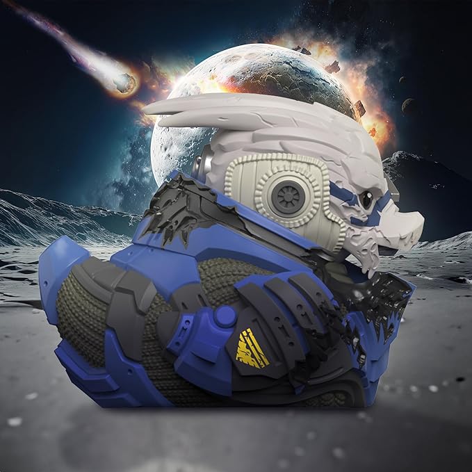 TUBBZ Boxed Edition Garrus Collectible Vinyl Rubber Duck Figure - Official Mass Effect Merchandise - Sci-Fi Action FPS Video Games