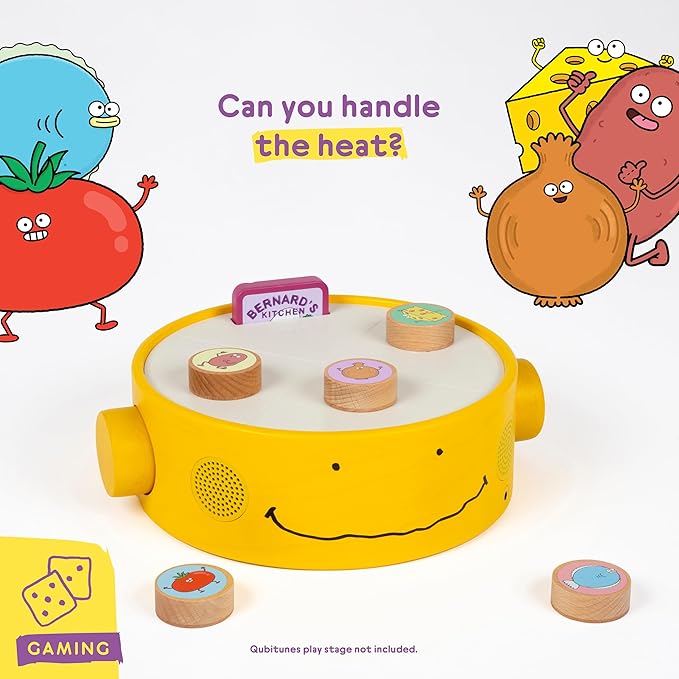 Interactive Audio Play Stage Game |Bernard's Kitchen Game |Cook to Survive | Listen, Learn and Play | Ages 5+ Boys & Girls