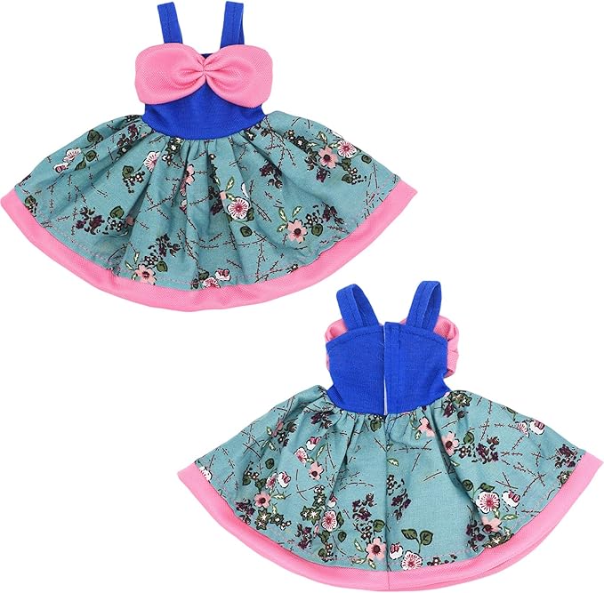 ONEST 10 Sets 14.5 Inch Girl Doll Clothes Outfits Dresses Pajamas Swimsuit, Girl Doll Accessories for 14 to 14.5 Inch Dolls