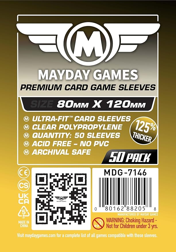 Mayday Games Mysterium Game Accessory- Premium Card Sleeve Bundle