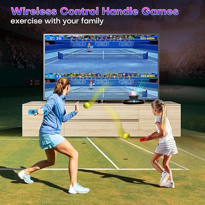 TV Game Console with 200+ Games,Handheld Video GameConsole for Kids, GameSystem with AR Gun Game for Boys,2 GameController, TV Plug& Play, Xmas Birthday Toy Gift for Boys Girls Age