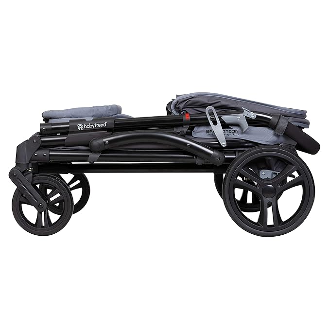 Baby Trend Expedition 2-in-1 Stroller Wagon Plus, Ultra Grey