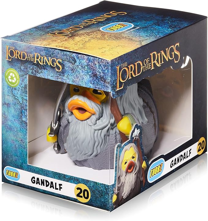TUBBZ Boxed Edition: Lord of The Rings - Gandalf (YSNP) Cosplaying Rubber Duck Vinyl Figure