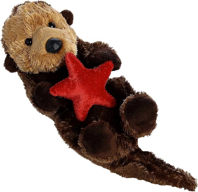 Aurora® Adorable Mini Flopsie™ Otto™ Stuffed Animal - Mini Companions Ready for Playful Adventures - for Kids All Ages, Toddlers, Adults, and Families - Brown 8 Inches