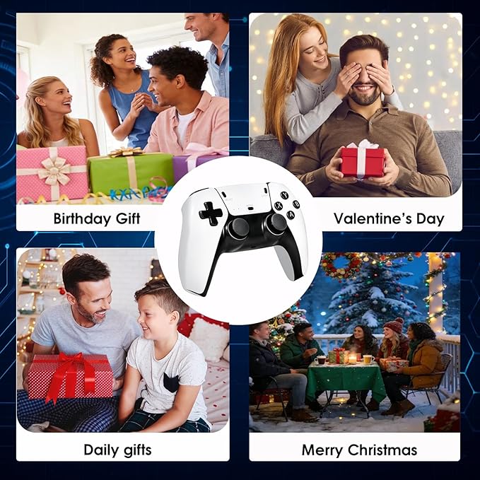 TEFELE 2026New Wireless Retro Game Console 23 Simulators and Over 40,000 Games 2.4G Wireless Controllers(128G)