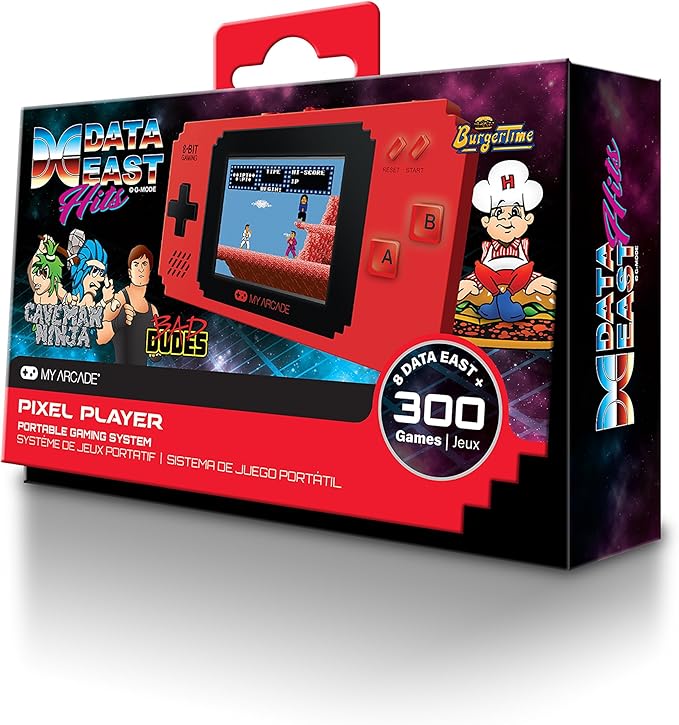 My Arcade Pixel Player 300 Built-in and 8 Classic Game