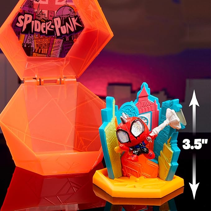 Marvel Doorables Spider-Verse Collector Capsule, Collectible Toy Figures, Easter Basket Fillers, Gifts, Presents, Boys and Girls Ages 5 Up
