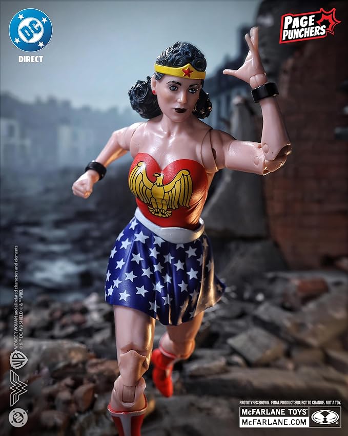 McFarlane Toys- DC Direct Page Punchers Wonder Woman (Wonder Woman #1) 7in Action Figure with Comic