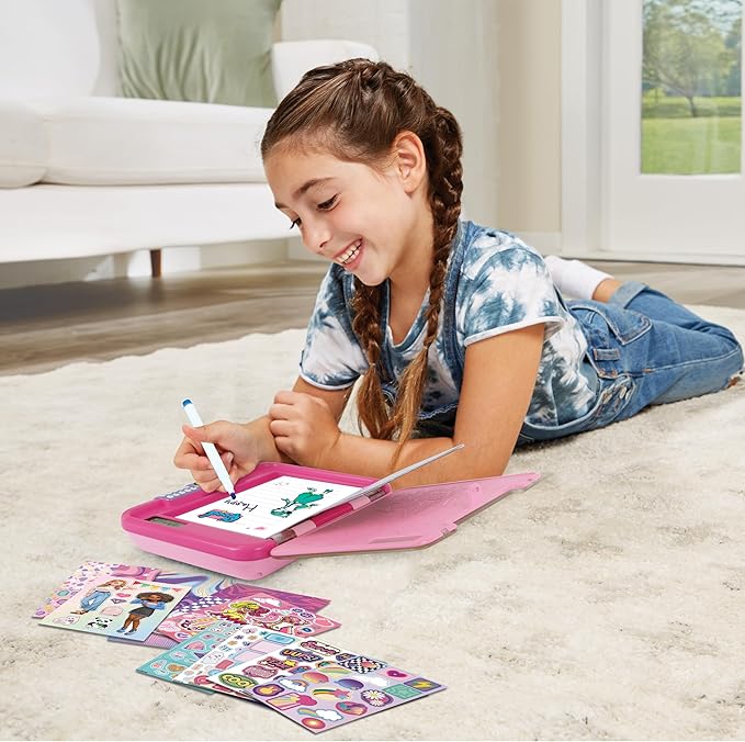 Vtech KidiSecrets - Magic Voice 365 - The 2-in-1 Diary for Voice Recordings, Creative Games and Personal Memories - for Children Aged 6-12 Years