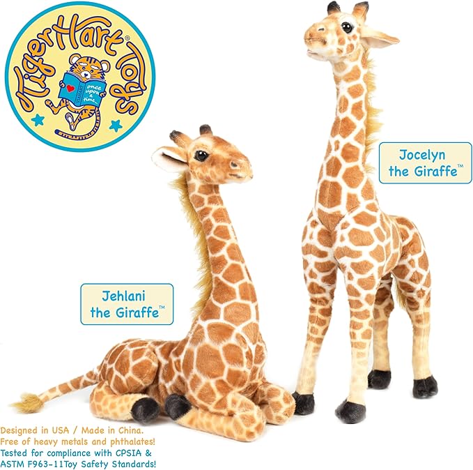 Jehlani The Giraffe - 18 Inch Stuffed Animal Plush
