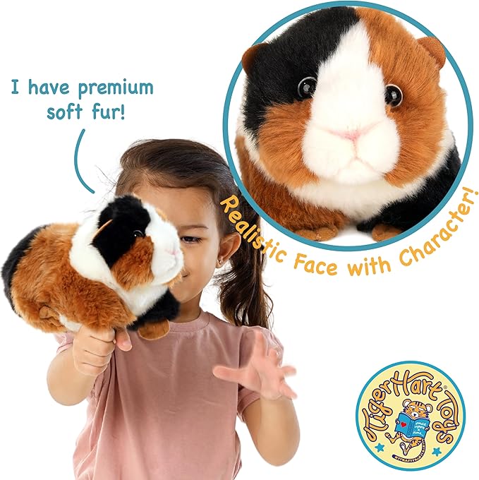 Gianni The Guinea Pig - 9 Inch Stuffed Animal Plush