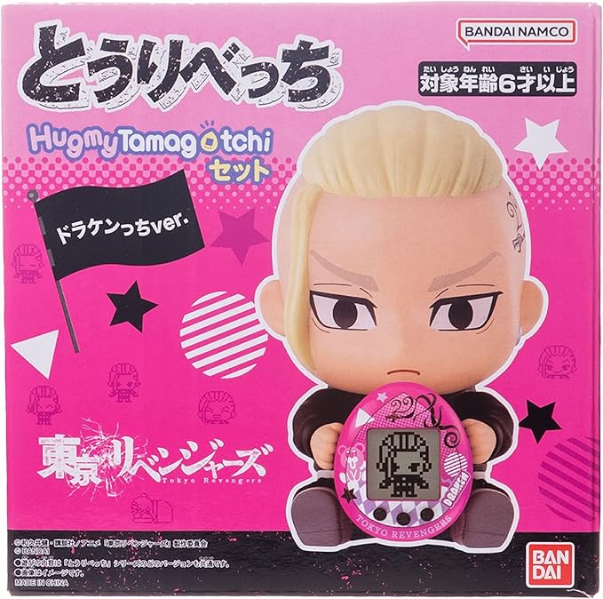 Tamagotchi Nano x Tokyo Revengers - Draken, HugmyTamagotchi Vinyl Figure