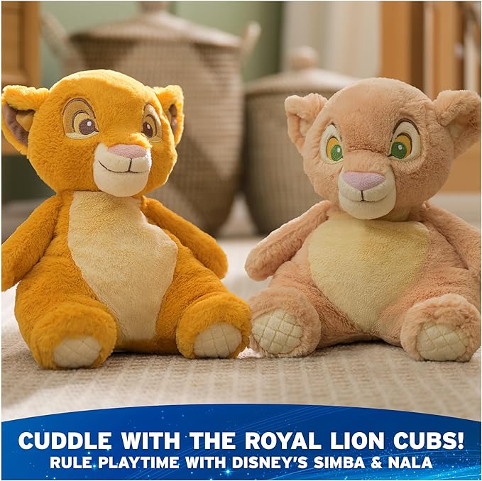 GUND Disney Official Simba Oh So Snuggly Plush, The Lion King, Lion Stuffed Animal for Babies and Infants, Yellow, 12.5”