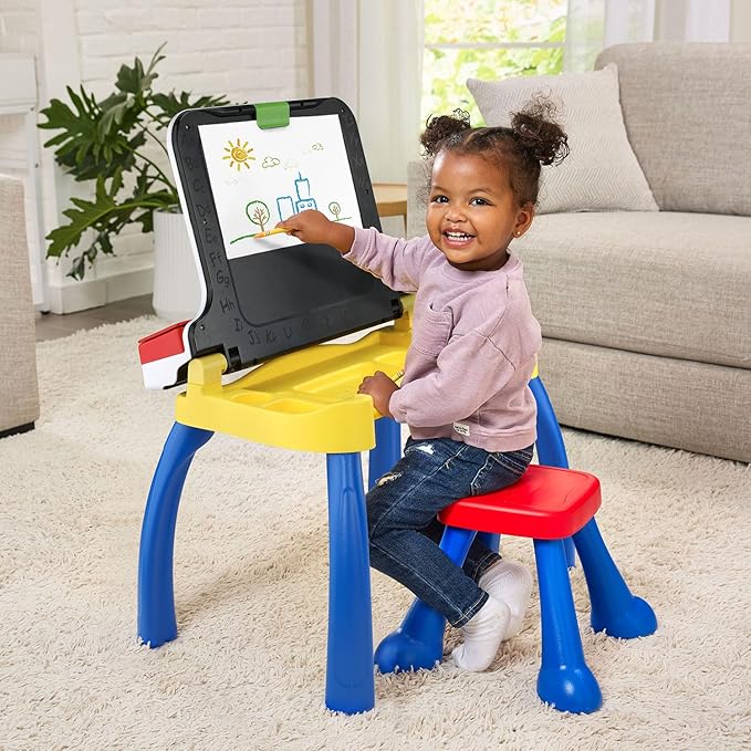 VTech Explore and Write Deluxe Activity Desk (Frustration Free Packaging), Blue