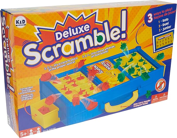 Scramble Deluxe 3-in-1 Game