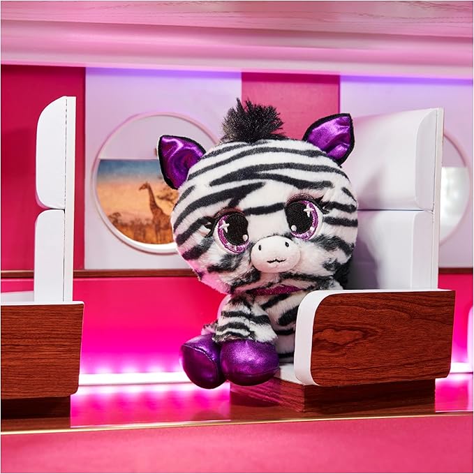 GUND P.Lushes Designer Fashion Pets Alexia Zara Zebra Stuffed Animal, Black/White, 6”