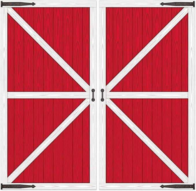 Barn Door Props Party Accessory (1 count) (2/Pkg)