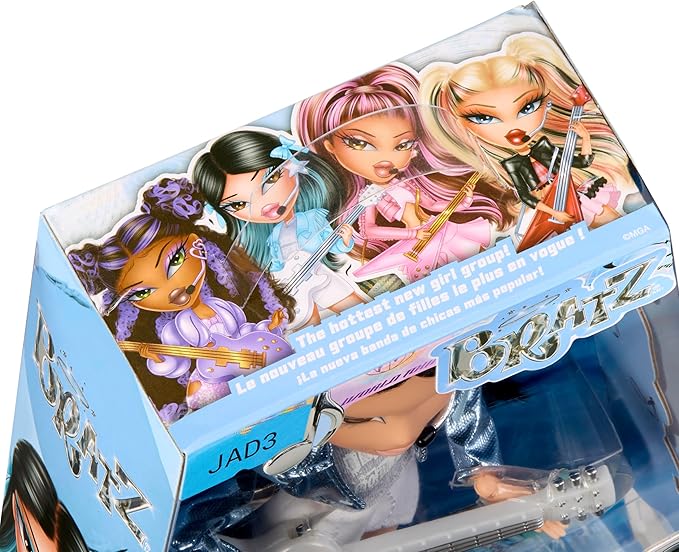 Bratz Pop Starz Jade Fashion Doll with Accessories and Charm