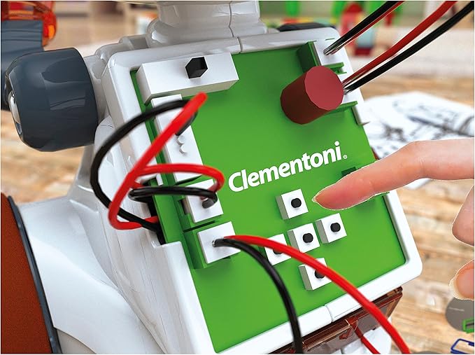 Clementoni- Science & Play Mio Robot: Interactive STEM Learning Robot with App, Obstacle Avoidance & Drawing Function (8+ Years)