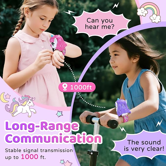 Vvinca Walkie Talkies for Kids 5 Packs