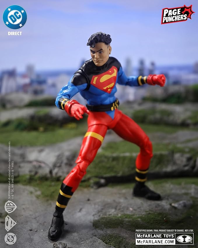 McFarlane Toys- DC Direct Page Punchers Superboy (Superboy #1) 7in Figure with Comic
