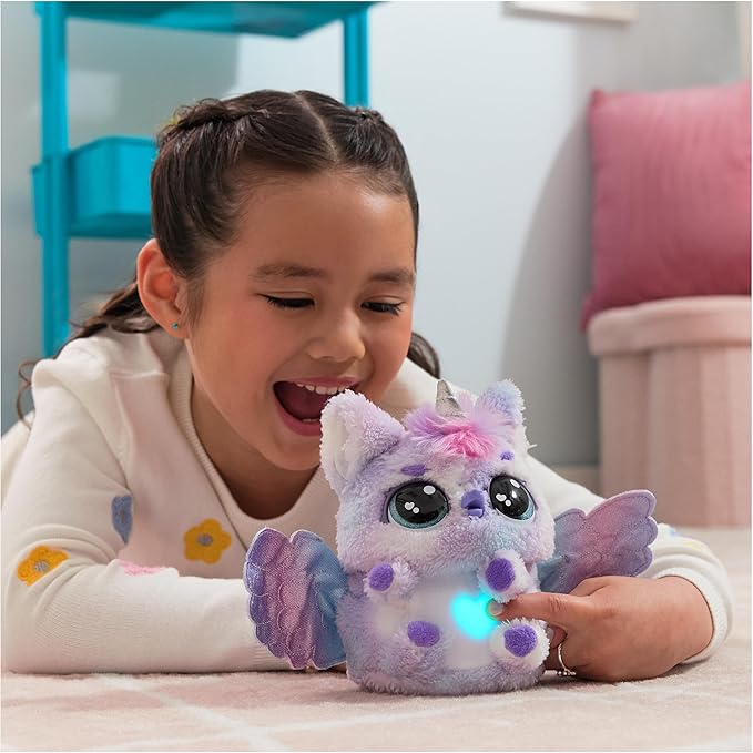 Hatchimals Alive, Mystery Hatch Pufficorn, Surprise Interactive Toy & Egg with Mist, Lights & Sounds (Styles May Vary), Kids Toys for Girls & Boys