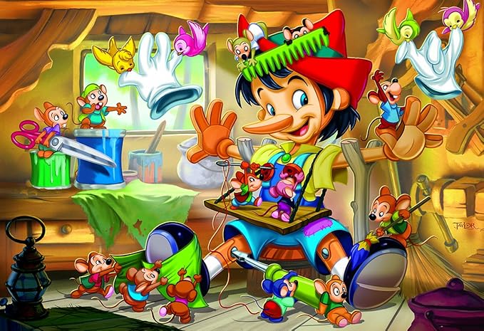EuroGraphics 35-Piece Classicic Fairy Tales Pinocchio Puzzle