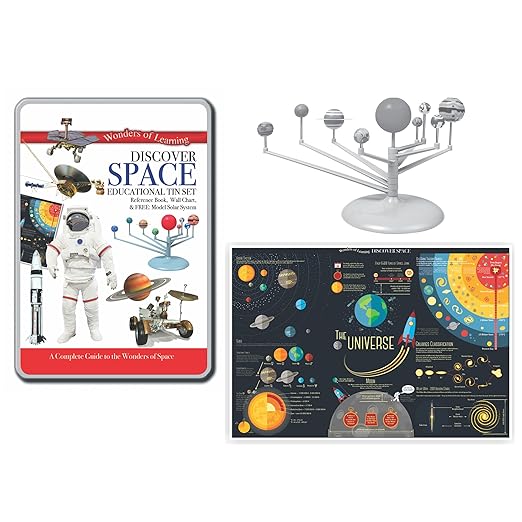 Wonders of Learning Wonders of Learning Tin Set, Discover Space Large