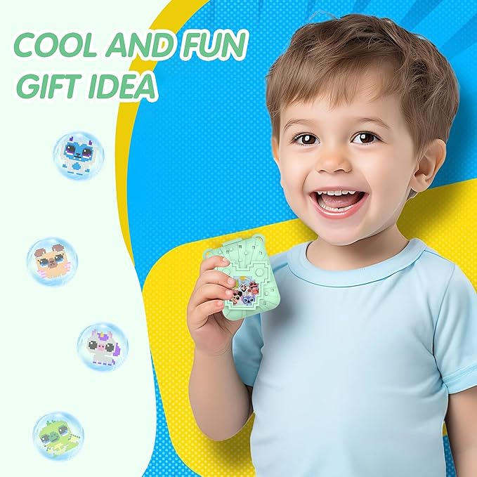 Silicone Case for Bitzee Disney Interactive Toy, Anti-Scratch, Washable, Shockproof Silicone Protective Cover for Bitzee Disney Interactive Toy Accessories with Lanyard - Mint Green