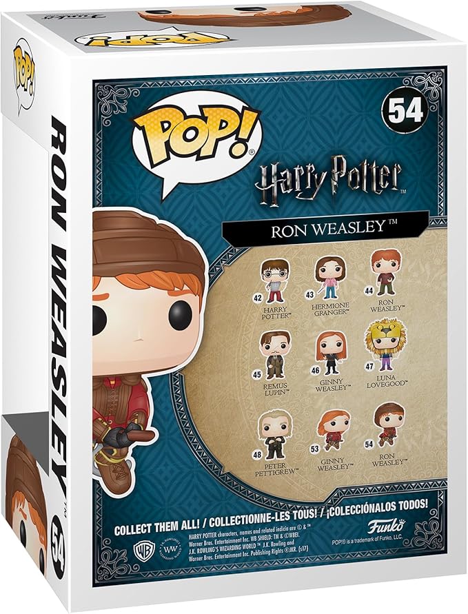 Funko Pop! Movies: Harry Potter - Ron On Broom Collectible Figure