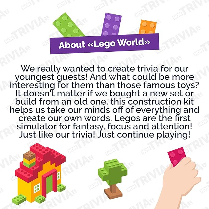 Couch Trivia Digital Game A Fun and Educational Game with Virtual Host for Children (Lego World)