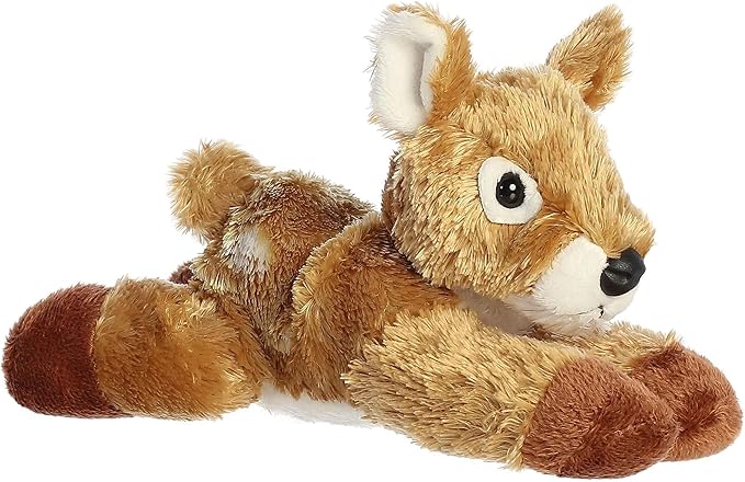 Aurora® Adorable Mini Flopsie™ Fawne Stuffed Animal - Mini Companions Ready for Playful Adventures - for Kids All Ages, Toddlers, Adults, and Families - Brown 8 Inches