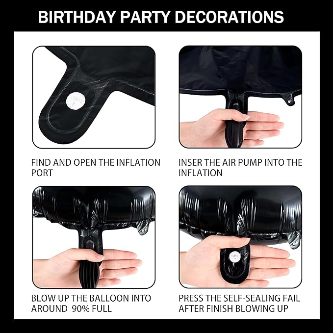 Happy Birthday Decorations For Women Men,Birthday Backdrop,Banner Balloons,Table Cloth,Paper pom poms Party Supplies for Girls Boys (Race car)