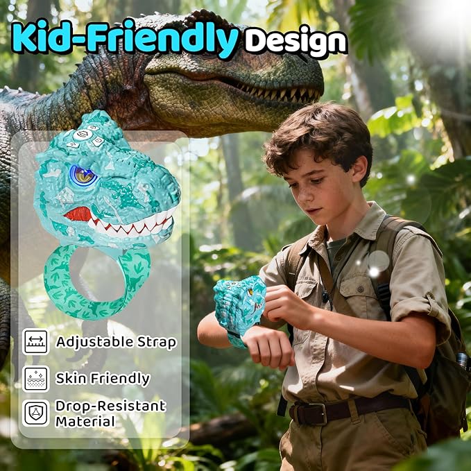 Vvinca Walkie Talkies for Kids 5 Pack, Toys for Boys Girls Age 3-13 Ourdoor Camping Gift, Including Dinosaur Walkie Talkies 2 Pack, Rechargeable Walkie Talkie 3 Pack for Christmas, Birthday Gifts