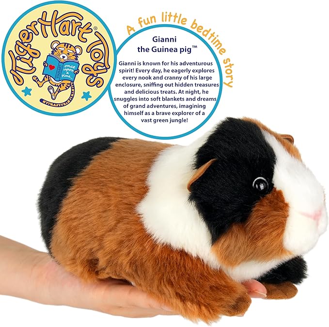 Gianni The Guinea Pig - 9 Inch Stuffed Animal Plush
