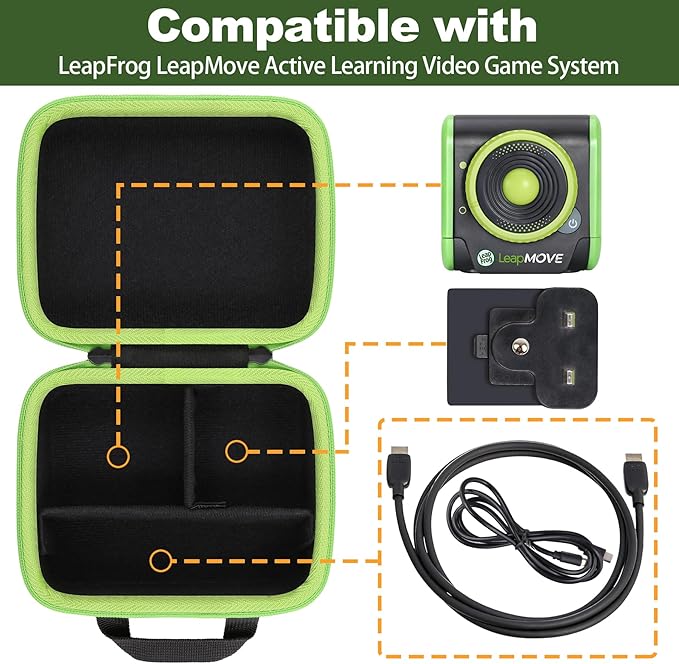 Hard Case Compatible with Leapfrog LeapMove Active Learning Video Game System