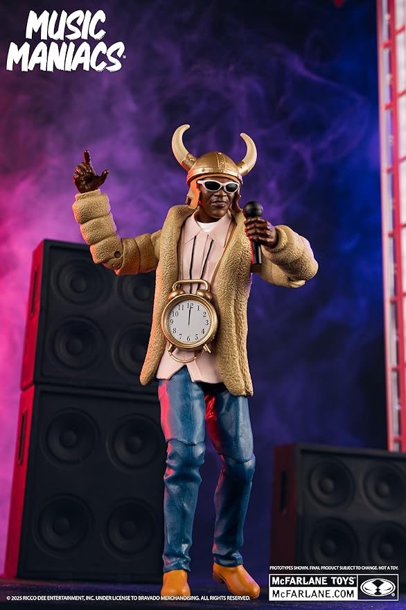 McFarlane Toys - Music Maniacs Hip Hop Flavor Flav 6in Action Figure