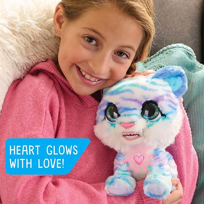 Just Play furReal Lil Wilds North The Sabertooth Kitty Interactive Pet, Kids Toys for Ages 4 Up