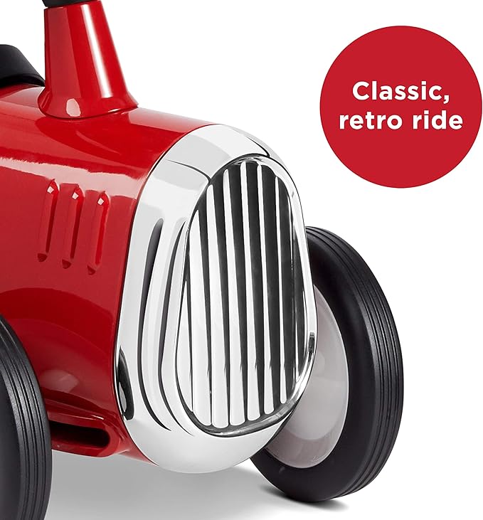 Radio Flyer Little Red Roadster, Toddler Ride on Toy, Ages 1-3, 24“ Length