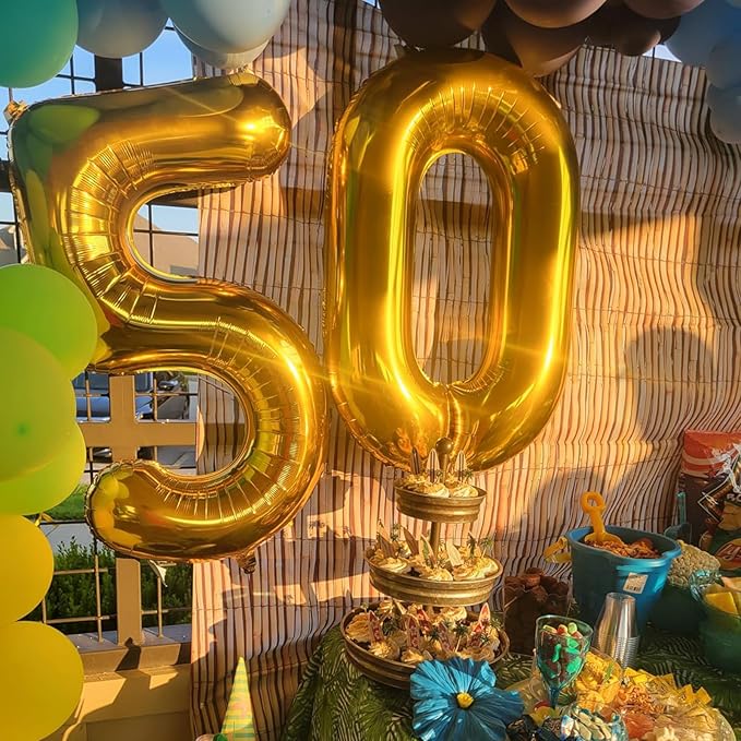 40 Inch Gold Balloon Number 100 Balloon,Jumbo Mylar Foil Helium Balloon for 100 Birthday Digital Balloons for Birthday Party,Wedding Anniversary Party Decorations