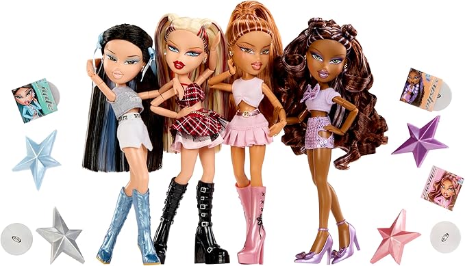 Bratz Pop Starz Sasha Fashion Doll with Accessories and Charm