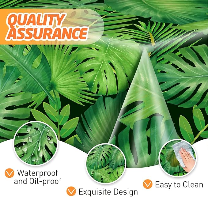 146Pcs Jungle Wild Animal Plates and Napkins Jungle Safari Party Supplies Includes Plates, Napkin, Fork, Cup, Straw, Tablecloth, Banner for Woodland Baby Shower Birthday Party Decorations, Serves 24