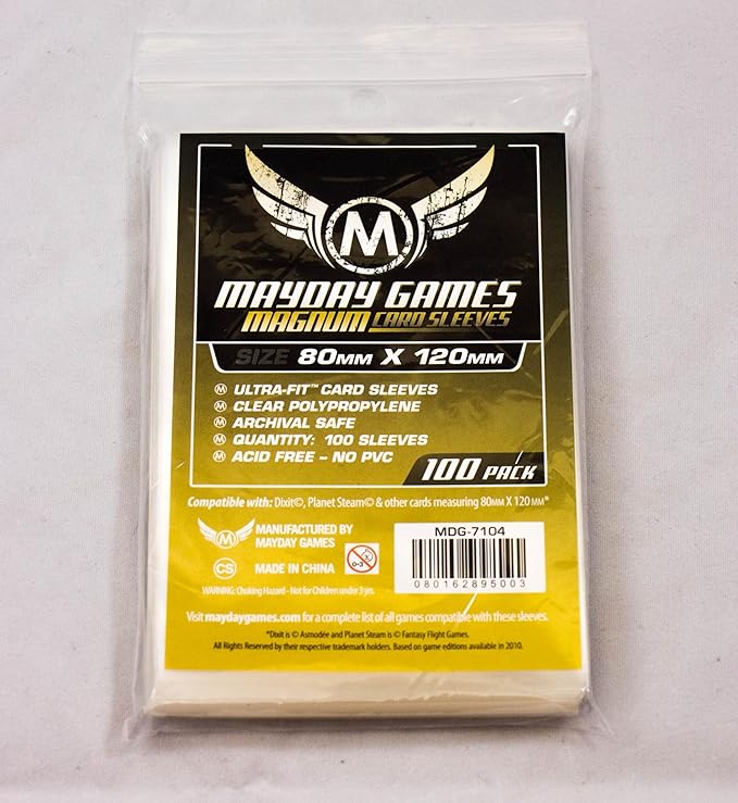 Mayday Games Tides of Time Game Accessory- Standard Card Sleeve Bundle