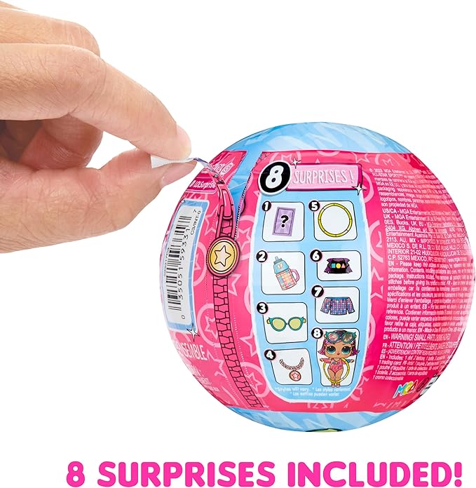 LOL Surprise All Star Sports Gymnastics with Collectible Doll, 8 Surprises, Gymnastics Theme, Balance Beam Ball, Sports Doll, Great Gift, Limited Edition Doll