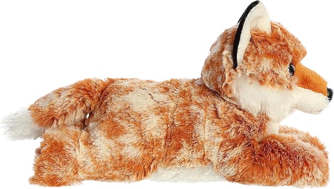 Aurora® Adorable Mini Flopsie™ Autumn Fox™ Stuffed Animal - Playful Ease - Timeless Companions - Orange 8 Inches